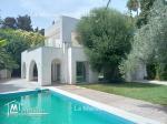 A Louer luxueuse villa s6 avec piscine et jardin à Carthage
