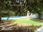 A Louer luxueuse villa s6 avec piscine et jardin à Carthage