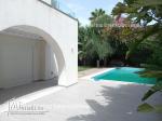 A Louer luxueuse villa s6 avec piscine et jardin à Carthage