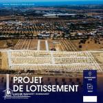 projet de lotissement sur deux façades à vendre à sidi hamed
