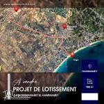projet de lotissement sur deux façades à vendre à sidi hamed