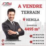 un terrain bien situé à Hergla