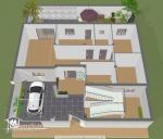 Villa S+3 Ariana sur la route de Raoued