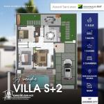 Villas s2 à vendre à leaders city Kélibia