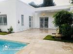 Villa plain pied avec piscine à Carthage