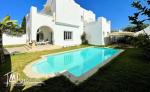 A louer une villa vue mer avec piscine à Gammarth