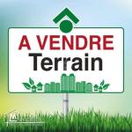 Terrain habitation ind. en vente