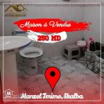 maison a vendre a manzel tmim