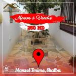 maison a vendre a manzel tmim