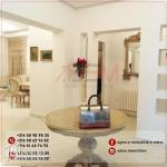 Etage de villa hautement meublé S3 avec abri voiture