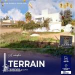 A VENDRE un beau terrain viabilisé avec triple façades à La Nouvelle Soukra
