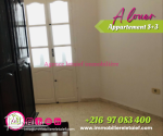 Appartement type S +3 à proximité du mosquée Fatma Ezahra
