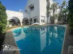 Villa S+4 vue sur mer avec piscine à La Marsa.MVL1368