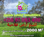 Terrain Agricole de 2000 m²  a Foukaia Chott meriem