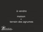 Maison + Terrain à vendre