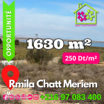 Terrain de 1630m² aRmila Chot tmeriem