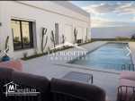 Villa s+4 avec piscine à la marsa MVL1364