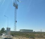 Entrepôt frigorifique dans un terrain agricole