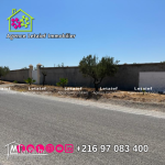 un lot de terrain clôturé de 5000m² àHergla Sidi Bouali