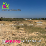 Terrain de 1400 m² à Rmila Chott meriem