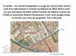Vente terrain à l'entrée de Nabeul