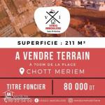 Un terrain situé à seulement 700 mètres de la mer