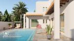 VILLA AVEC PISCINE À DJERBA ZONE URBAINE - TITRE BLEU - RÉF P553