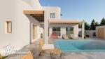 VILLA AVEC PISCINE À DJERBA ZONE URBAINE - TITRE BLEU - RÉF P553