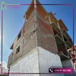 une Villa inachevée de style américain  R+2.