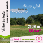 Terrain Nu (ارض جرداء) de 2109 m² à "Sidi Bou Ali " sousse