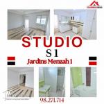 Studio à jardin d'el Menzah1