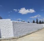 Terrain clôturé à Rmila