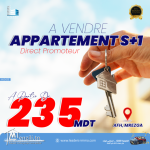 Des appartement s+1 pour la vente sur plan à AFH mrezga