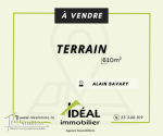 AV Terrain de 610m² à Alain Savary