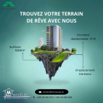 A vendre Terrain 1808 m² à Kantaoui