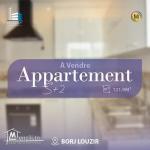 A vendre un appartement S+2 situé à Borj Louzir