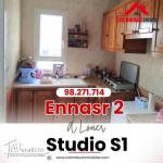 Grand studio à Ennaser2