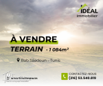 AV Terrain de 1084m² à Bab Saadoun