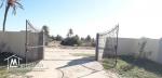 Grand Terrain vue sur mer  à Aghir Djerba Titre bleu