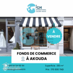 A Vendre Fonds De Commerce à AKOUDA