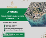 A vendre Terrain pied dans l'eau à Sidi Slimane Nabeul