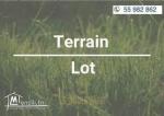 Terrain 86m² à Borj 2 Nabeul