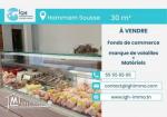 À Vendre  Fonds de commerce avec matériels – Hammam Sousse