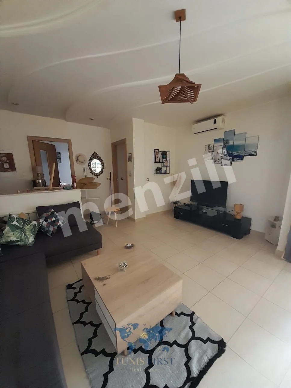 A Louer Appartement S+2 Meublé à EL Manzah 7