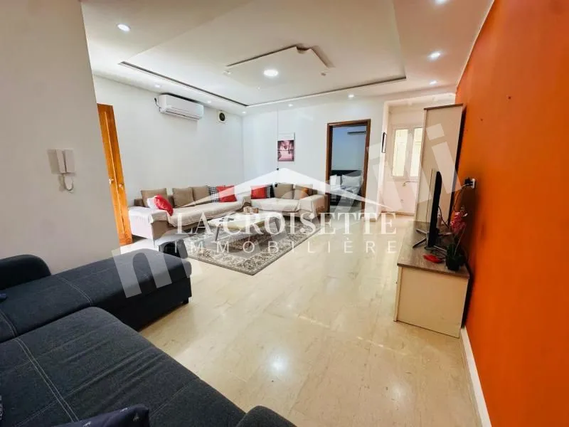 Villa plain-pied S2 meublée à La Marsa MVL0144