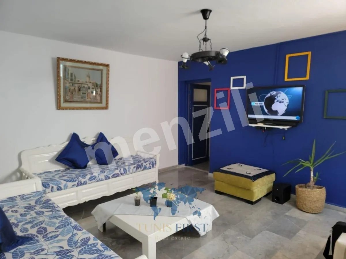 À louer Maisonnette S+2 meublée à La Marsa Ennassim