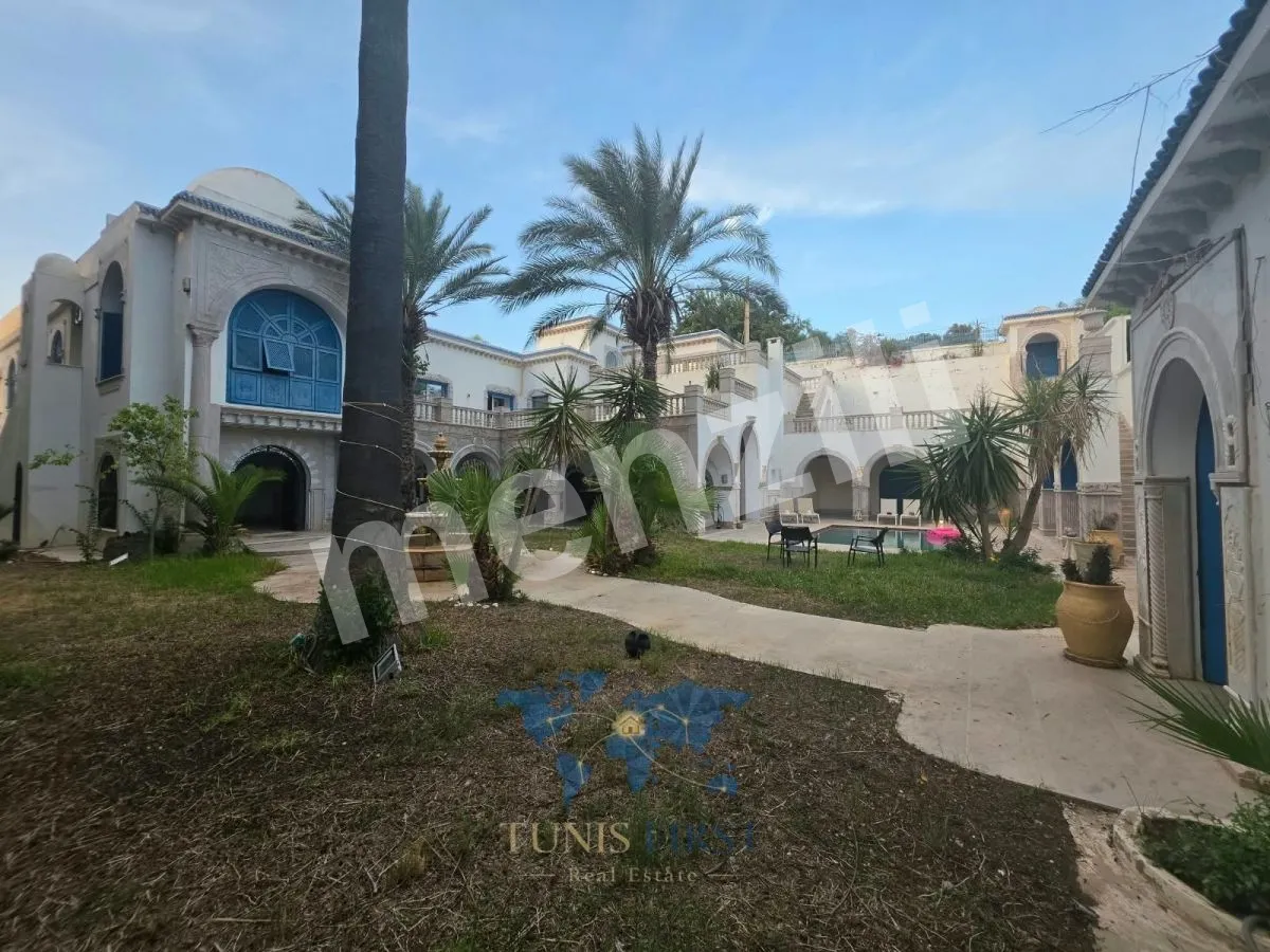 A Louer Château de maître Style El Beyet à Sidi Bou Saïd